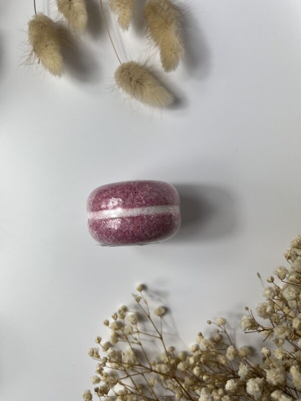 MACARON DE BAIN CRANBERRY