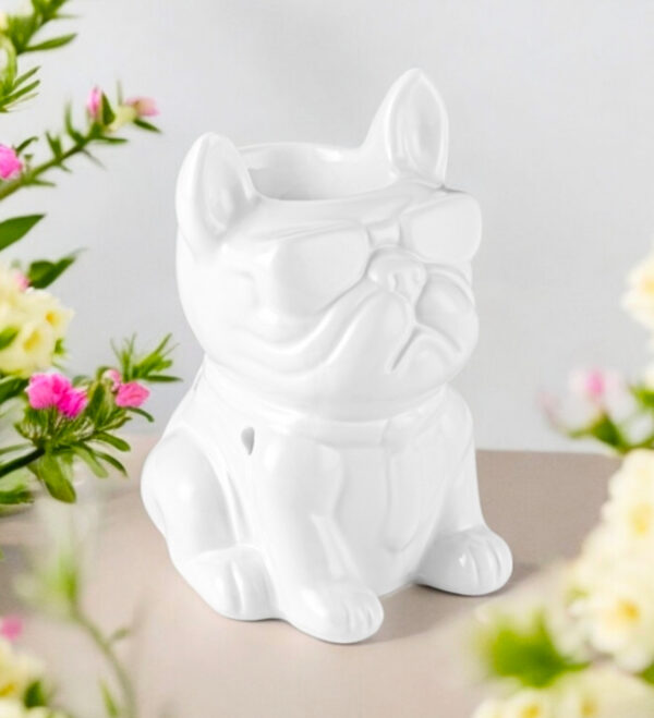 Brûle parfum chien blanc