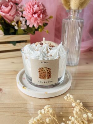Bougie gourmande cookie
