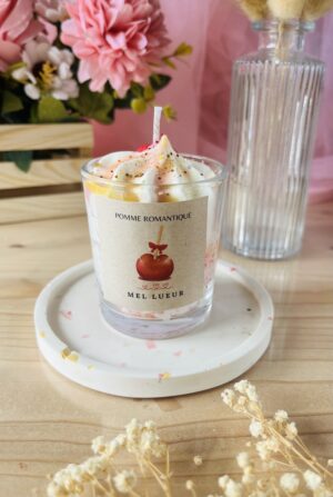 MINI BOUGIE GOURMANDE POMME ROMANTIQUE