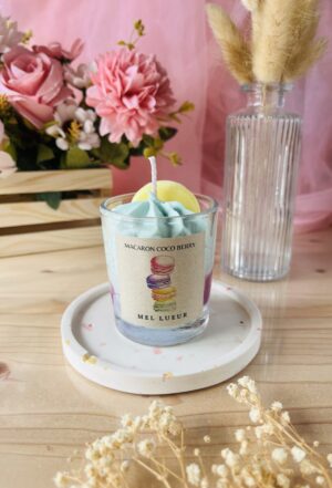 MINI BOUGIE MACARON COCO BERRY