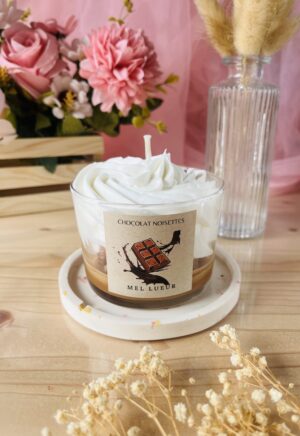 Bougie Chocolat Noisettes