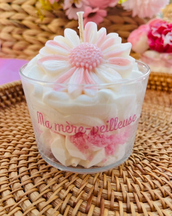 Bougie gourmande ma mère-veilleuse