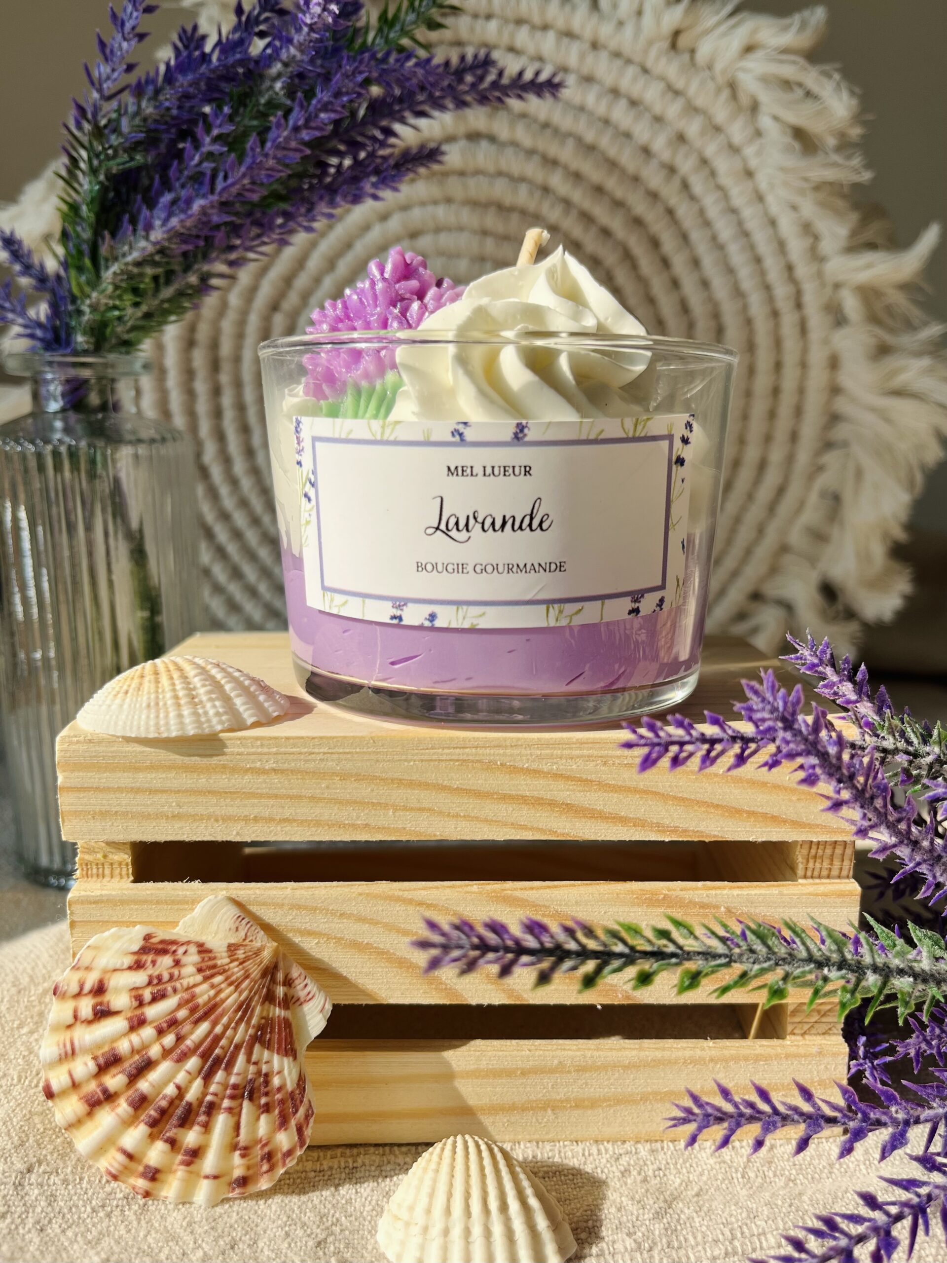 BOUGIE GOURMANDE LAVANDE
