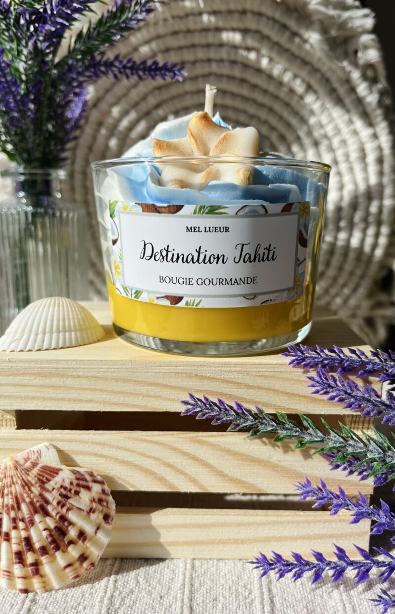 BOUGIE GOURMANDE DESTINATION TAHITI