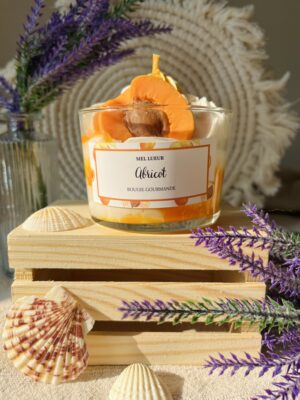 BOUGIE GOURMANDE ABRICOT