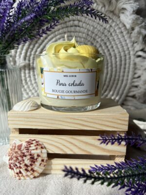Bougie gourmande pina colada