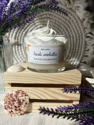 Bougie gourmande escale ensoleillée