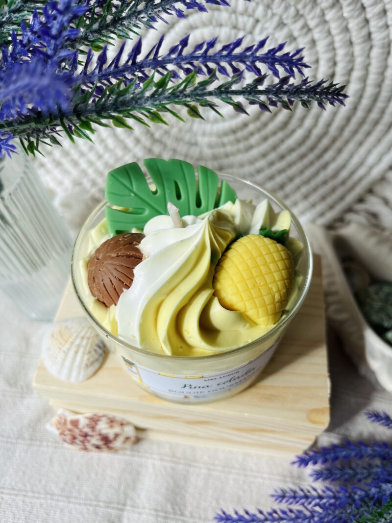 Bougie gourmande pina colada – Image 2