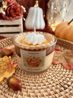 Bougie gourmande pumpkin pie