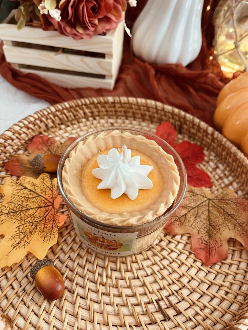 Bougie gourmande pumpkin pie – Image 2