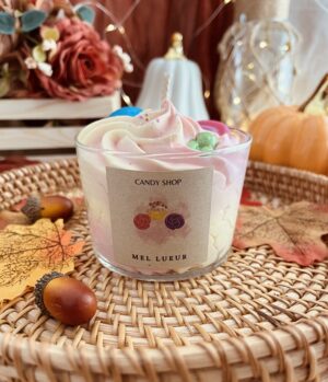 Bougie gourmande candy shop