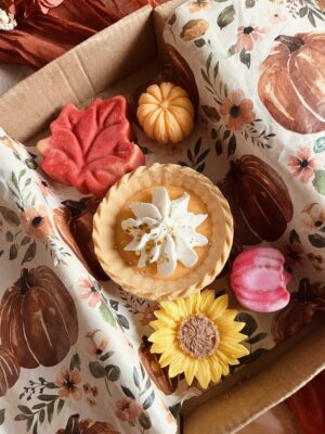 Coffret fondants parfumés "Chaleur d'automne"