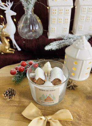 Bougie gourmande Averse de neige