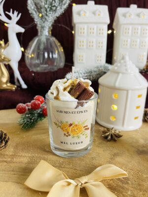 Mini bougie gourmande Agrumes et épices