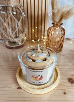 Bougie gourmande cinnamon roll