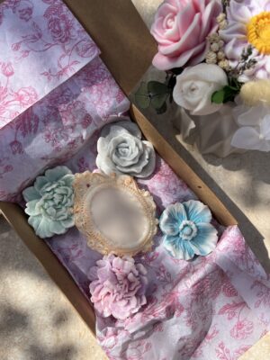 Coffret de fondants parfumés - collection Bridgerton