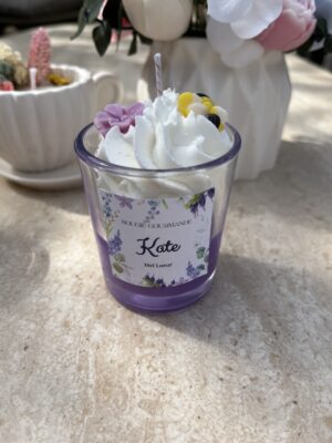 Mini bougie gourmande Kate - collection Bridgerton