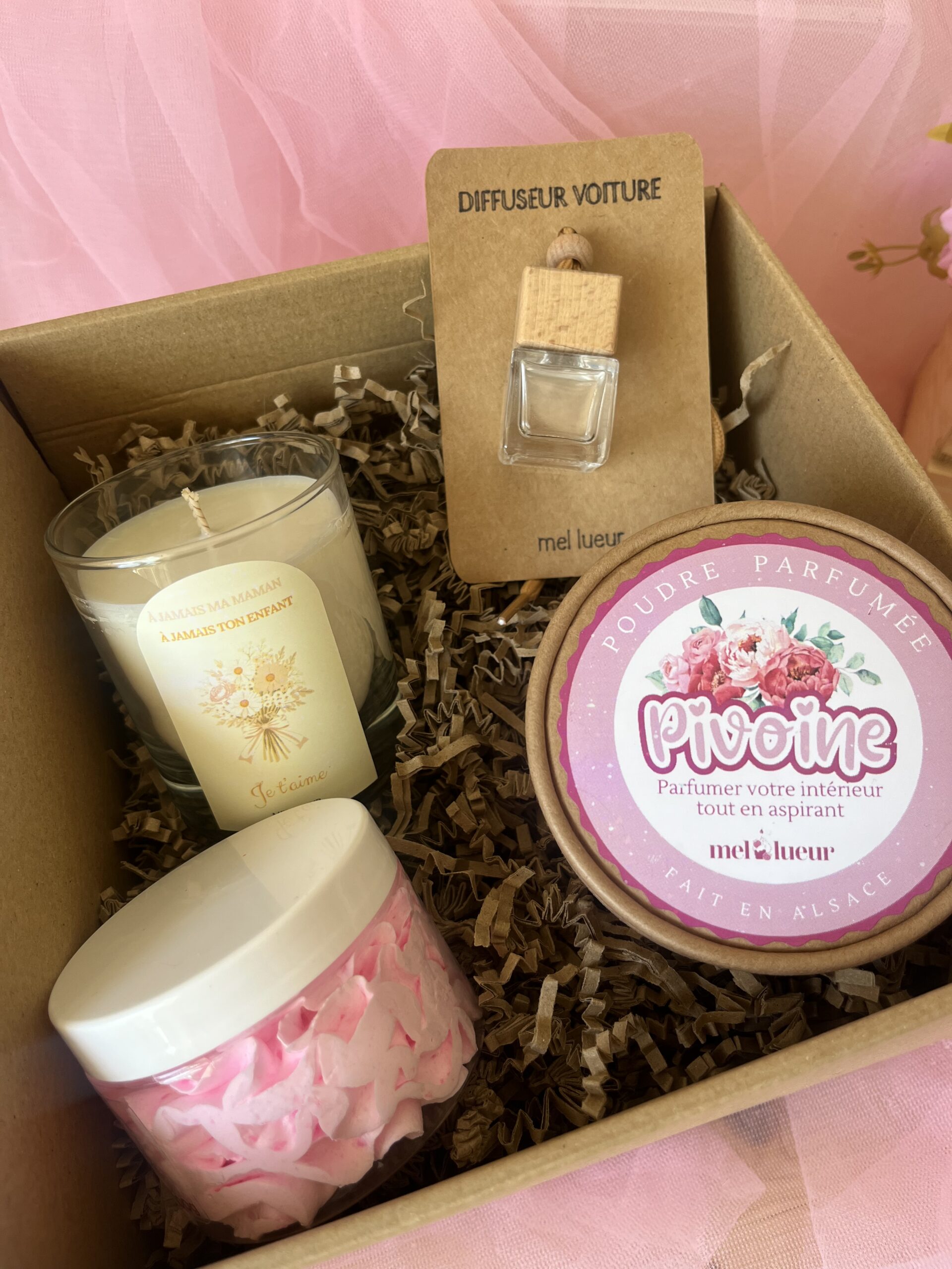 Coffret cadeau fête des mères