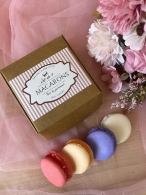 Coffret savons macarons