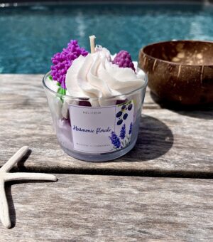 Bougie gourmande Harmonie florale