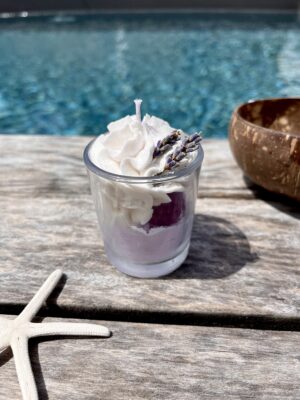 Mini bougie gourmande Harmonie florale