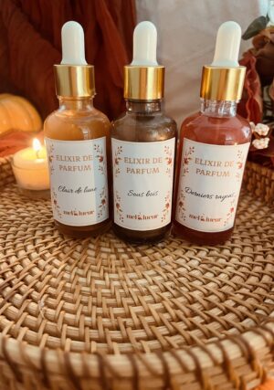 Elixir de parfum -collection automne